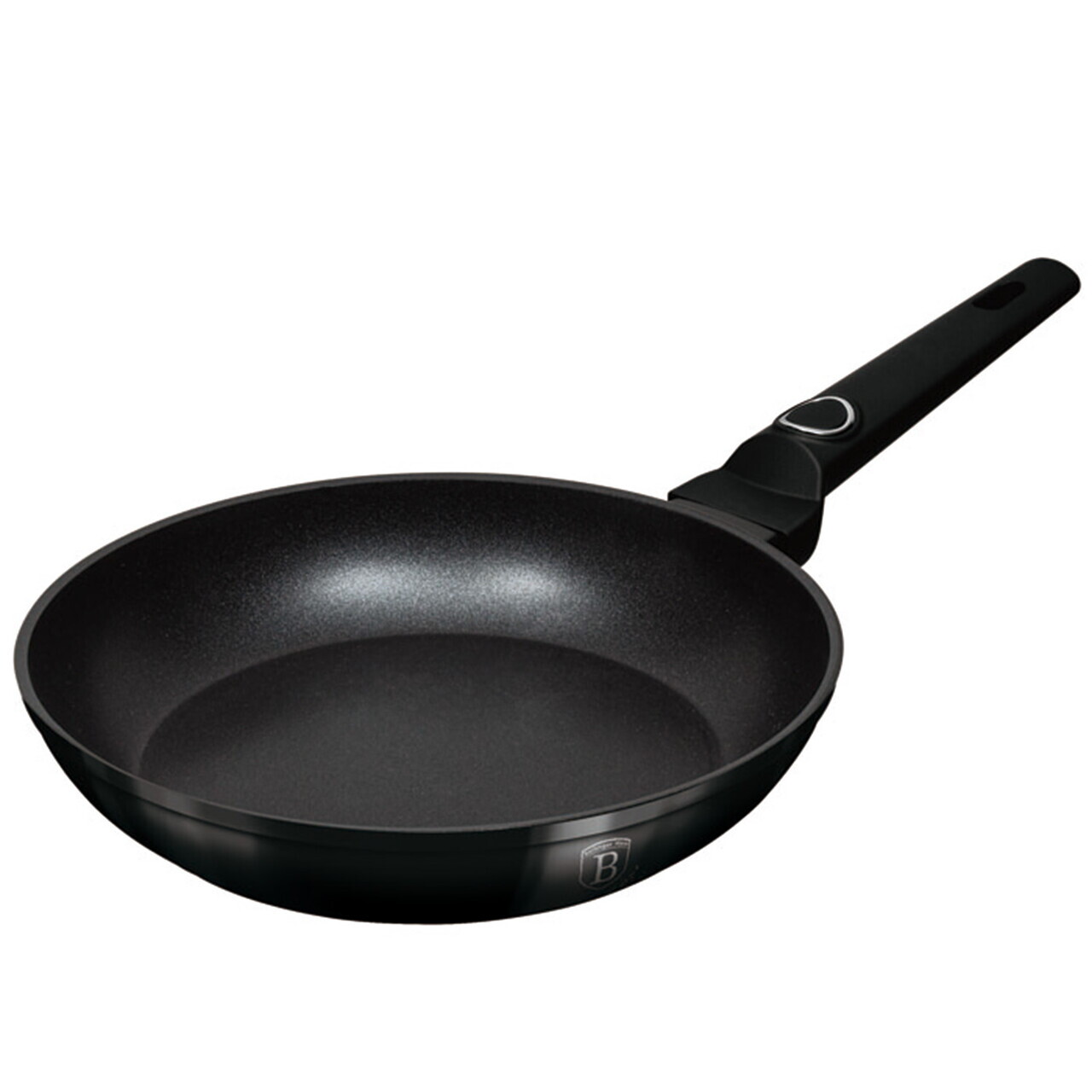 Tigaie Berlinger Haus, Black Vantage, 28 cm, 2.4 L, aluminiu forjat, negru lucios - imagine 2