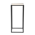 Suport pentru ghiveci Roh, Homla, 27x27x60 cm, metal, negru