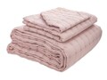 Set cuvertura de pat dubla 3 piese, Yıldız - Powder, Dowry World, Bumbac