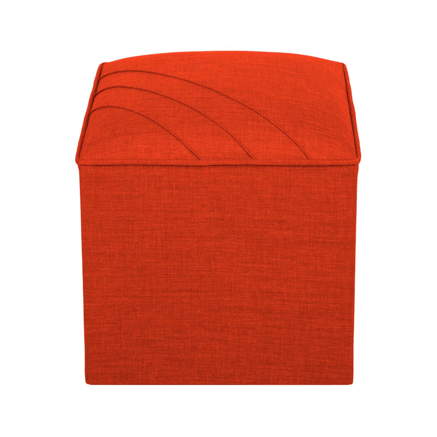 Taburet, Atelier del Sofa, 558ZEN1365, Frame: 100% SOLID FIR WOOD, Caramiziu