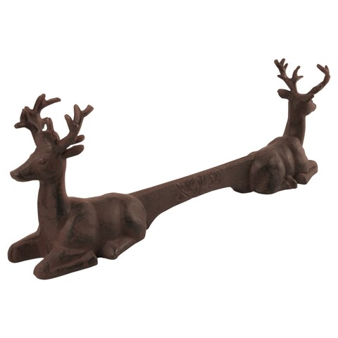 Curatator pantofi, Esschert, Deer, 8.2 x 42.4 x 14.4 cm, fier forjat