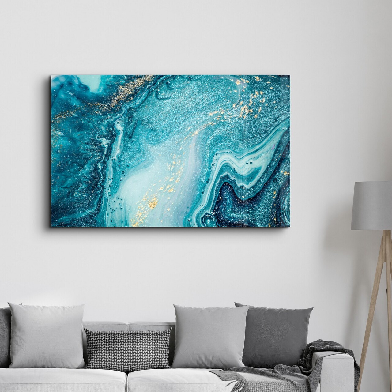 Tablou decorativ, SPR-1359, Dimensiune: 35 x 55 cm, Multicolor — imaginea 3