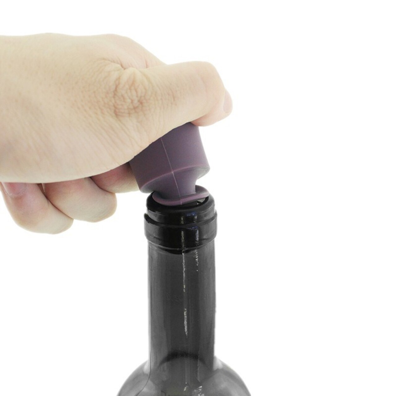 Dop vacuum pentru vin, silicon - Zokura - view 6
