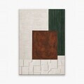 Tablou decorativ, Huhu3198, Cadru: Lemn de pin, Multicolor