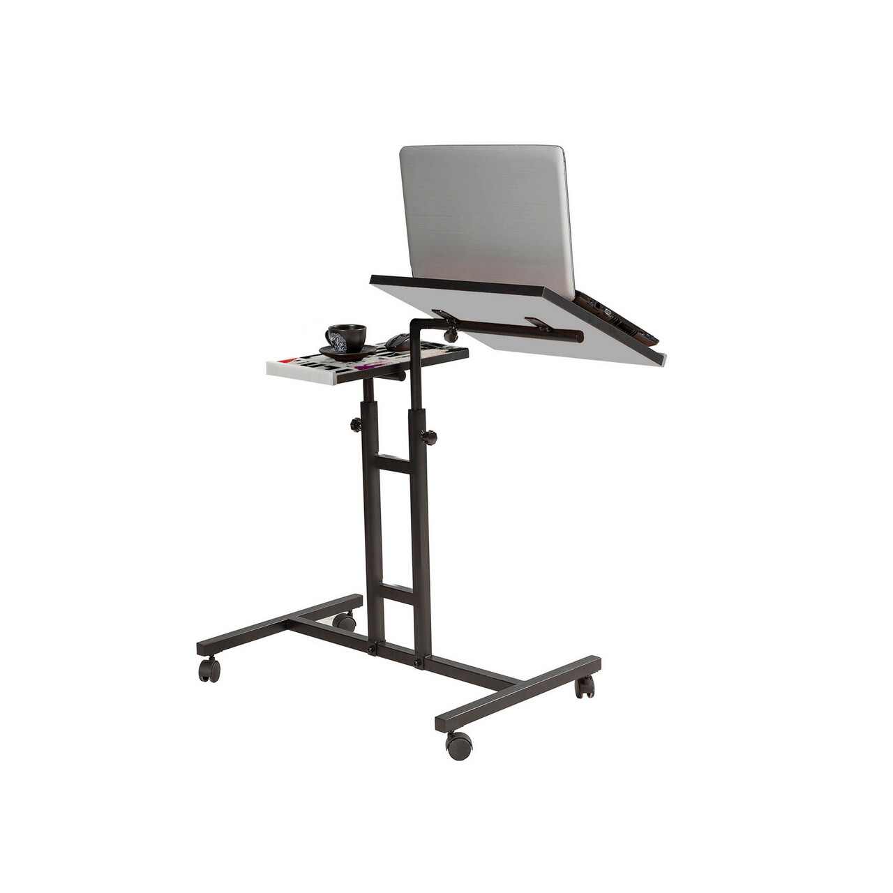 Masuta laptop, Sapphire, Glen 766, PAL, Alb/Negru - 2 | YEO