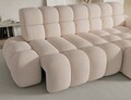 Coltar extensibil stanga 3 locuri ELTAP, Ceedro, 283x165x98 cm, lemn/poliester, bej