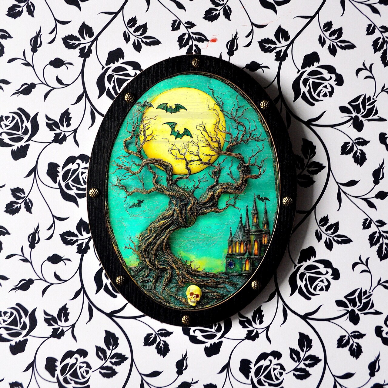 Decoratiune de perete, ALQ155-S, Imprimat UV, Multicolor — imaginea 2