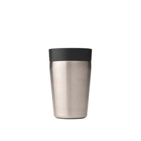 Cana termos, Brabantia, Make&Take, 8x12.7 cm, 200 ml, otel, gri inchis