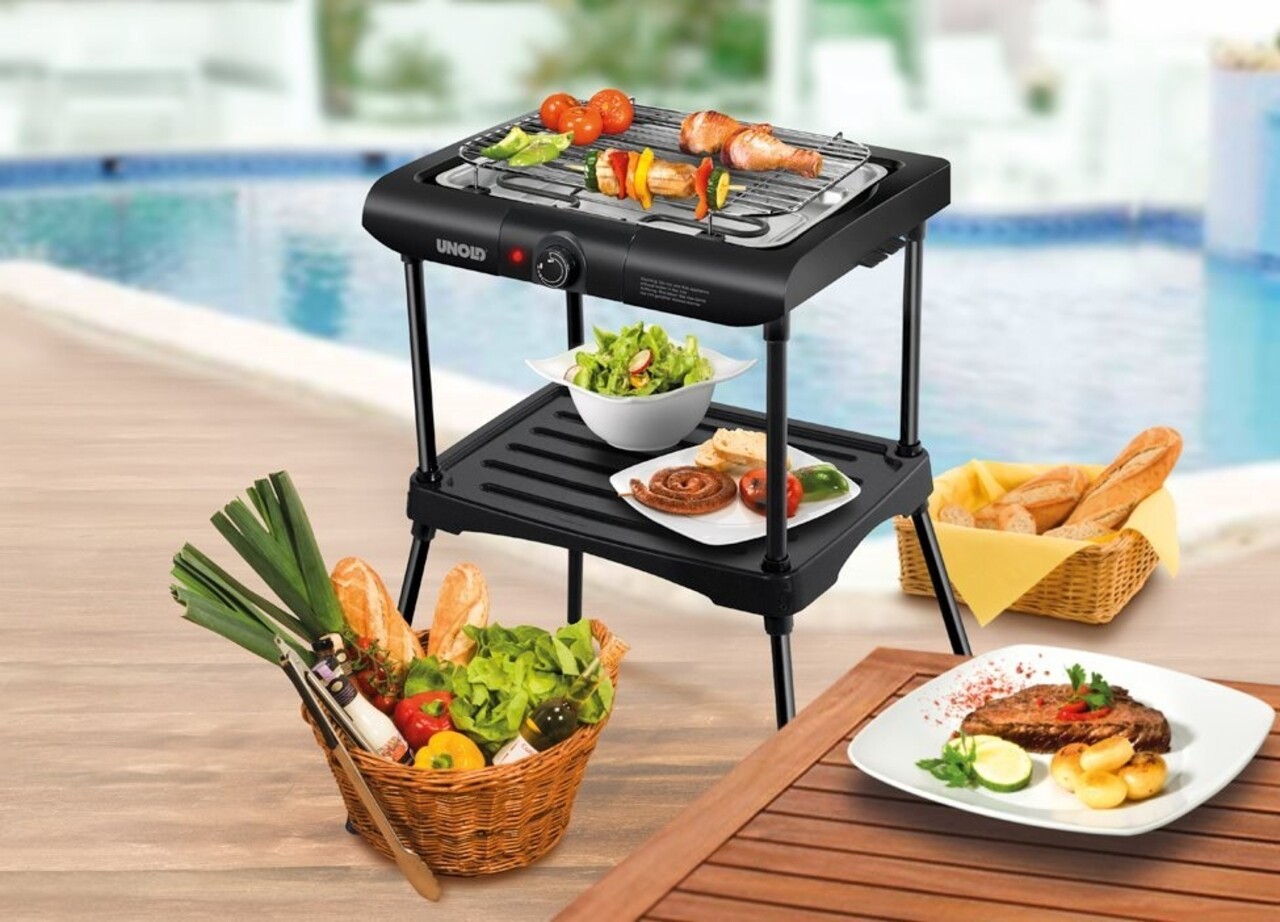 Gratar electric Black Rack, Unold, 34x24 cm, 2000 W - view 4