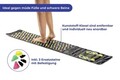 Covor pentru masaj Maximex, Reflexology, 175x35x0.6 cm, poliester, multicolor