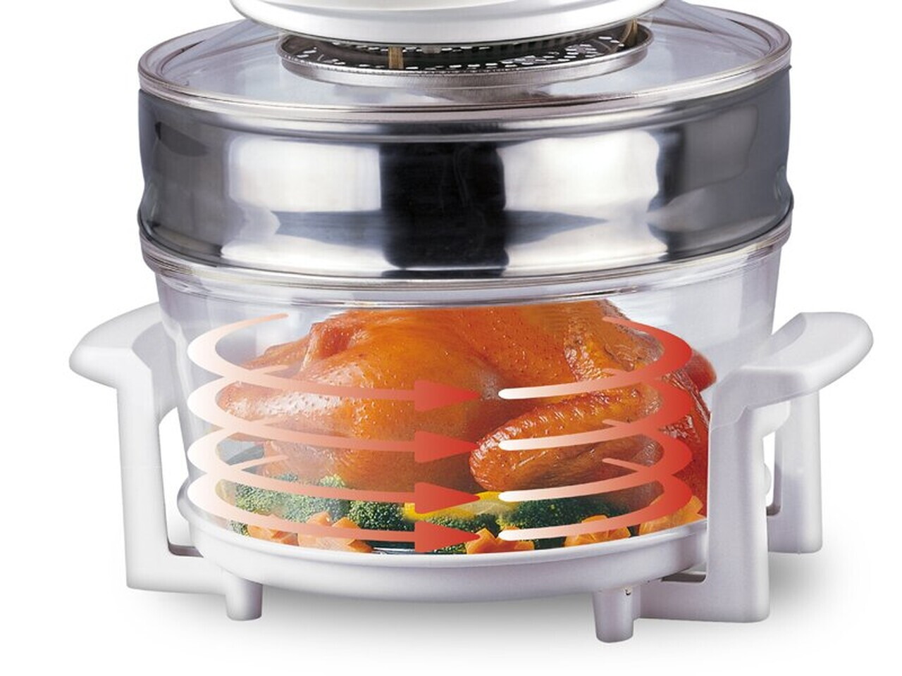 Cuptor multifunctional cu convectie BF.640, Beper, Hot ayr fryer, 1400 W, 7 trepte de temperatura - view 5