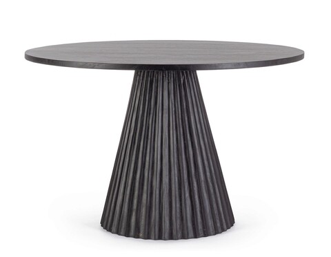 Masa dining Orissa, Bizzotto, 120x76 cm, lemn de mango, negru