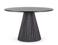 Masa dining Orissa, Bizzotto, 120x76 cm, lemn de mango, negru