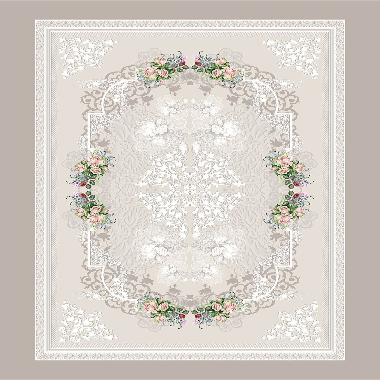 Covor, Eexfab679, 80x150 cm, Poliester, Multicolor — imaginea 2