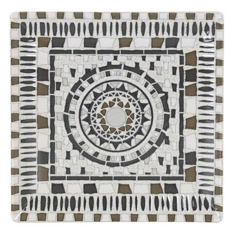Farfurie intinsa barroc elite, la mediterranea, 24x24x2 cm, portelan