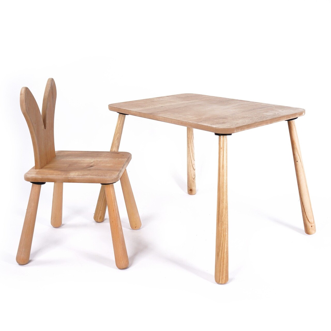 Set masa si scaun pentru copii, Rosewood, BLTYZ-AKTV060, Stejar - 2 | YEO
