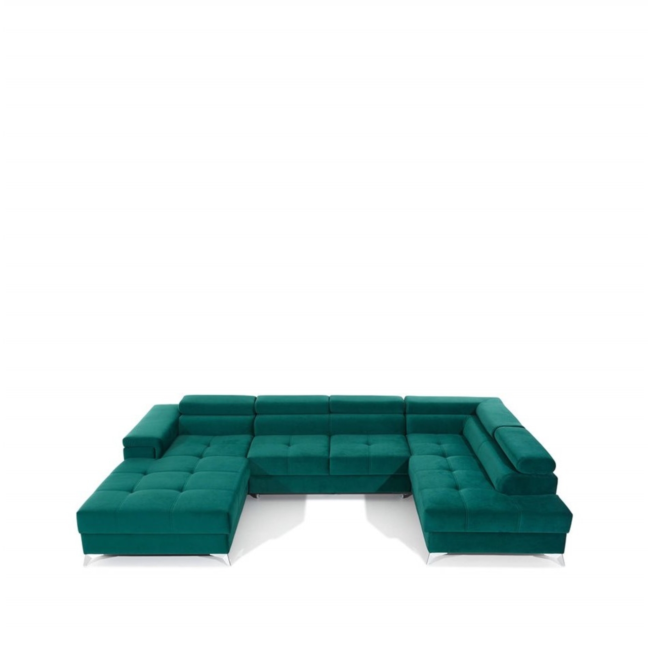 Coltar extensibil dreapta 5 locuri ELTAP, Edr-34, Eduardo, 337x205x88 cm, lemn/poliester, gri inchis - 2 | YEO
