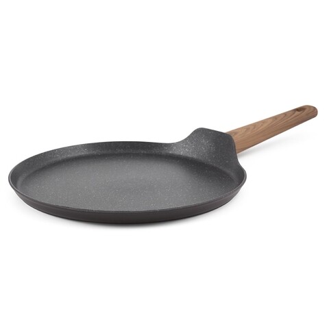 Tigaie pentru clatite Luigi Ferrero, Brugge FR-2616WH, Ø 26 cm, aluminiu forjat/invelis marmura