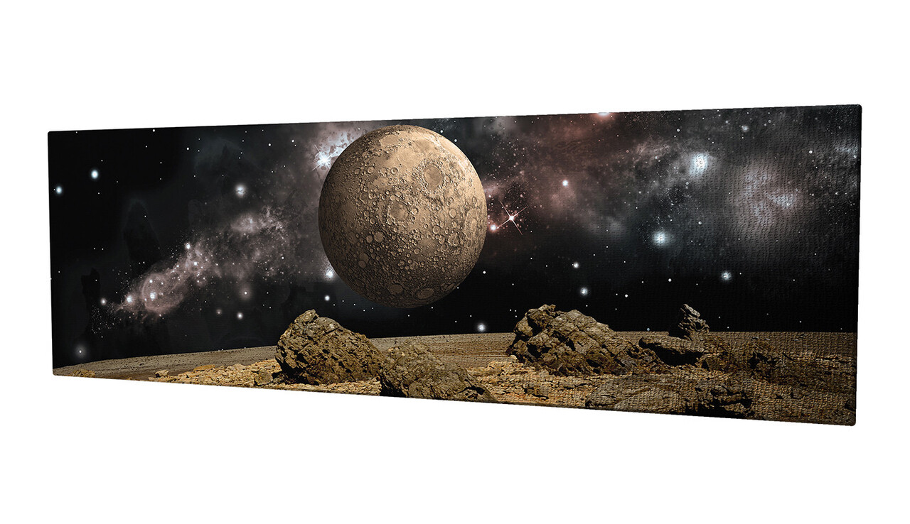 Tablou decorativ, PC038, 30 x 80 cm, Multicolor - view 3