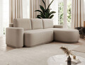 Coltar extensibil dreapta 4 locuri ELTAP, Aurumm, 285x180x92 cm, lemn/poliester, bej