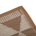 Patura pentru picnic Triangles Brown, Versa, 90 x 180 cm, polipropilena
