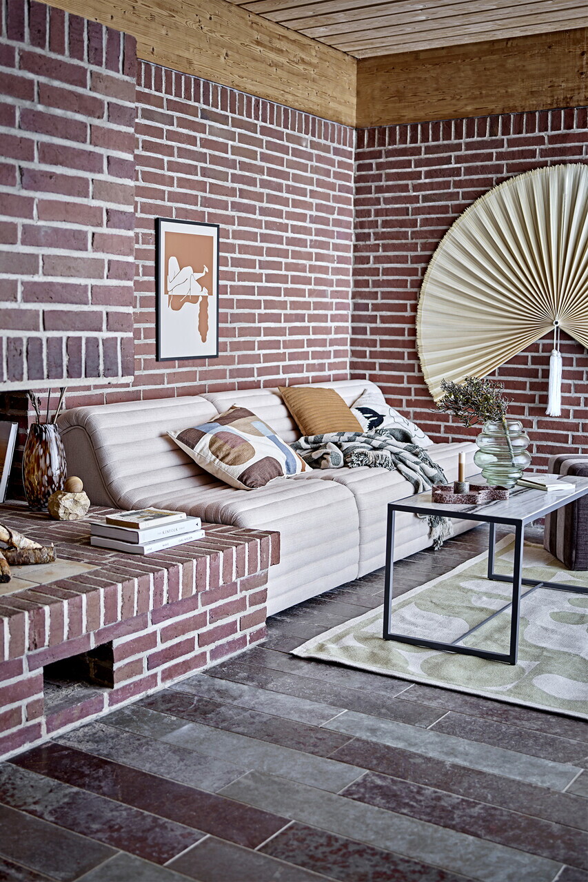 Decoratiune de perete, Bloomingville, Jaime, 150x110 cm, bambus, natural - imagine 4