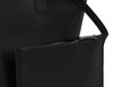 Geanta Juicy Couture 168, 45x13x30 cm, piele ecologica, negru/albastru sax