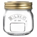 Borcan pentru depozitare cu capac, Kilner, Mateo, 0.25 L, sticla, transparent