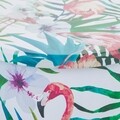 Cutie cu capac Flamingo, Creaciones Meng, 16.5x15.5 cm, metal