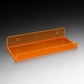 Raft de perete acrilic, Hanah Home, Vivid, 30x10x4 cm, Portocaliu