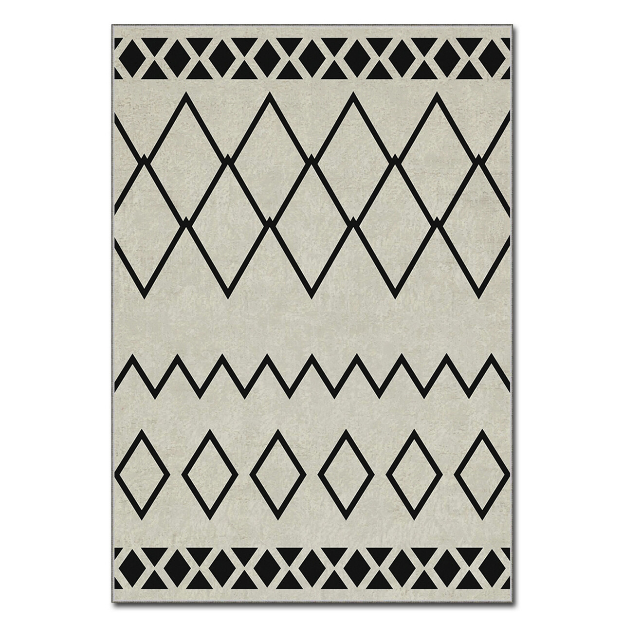 Covor, ASR CRPT-143 , 100x140 cm, Poliester, Multicolor