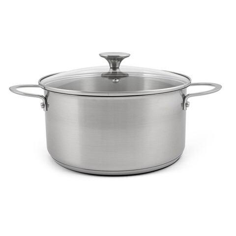 Oala cu capac vienna, luigi ferrero fr-2486, Ø 24 cm/ 5.3 l, inox
