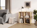 Raft de perete ELTAP, Jugis, 80x40x80 cm, PAL/PVC, stejar