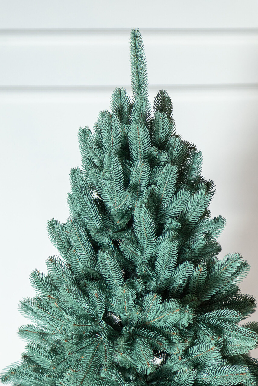 Brad artificial Christmas Deluxe by Sersimo, Laponia Select argintiu, integral 3D, 210cm — imaginea 26