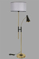 Lampadar, Luin, 534LUN4277, Metal, Gri deschis