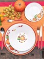 Serviciu de masa 12 piese, Brandani, 4 Seasons, portelan