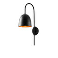 Aplica de perete, Tatum, 584TTM1978, Metal, Negru