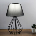 Lampa de masa, Insignio, 780SGN2531, Metal, Negru