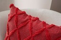 Husa de perna, Tuffet, 43x43 cm, Material: 100% POLIESTER, Rosu