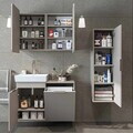 Set Dulap de Baie cu Chiuvetă și Oglindă (3 Piese), Hanah Home, Dubai, PAL, Gresie