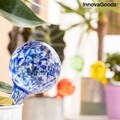 Set 4 picuratoare glob pentru udat plantele, Ballwooters InnovaGoods, Ø6x15 cm, 100 ml, sticla