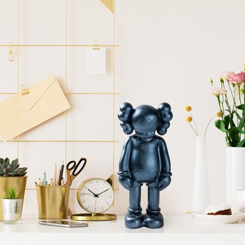 Decoratiune, Yak-051-D, Poliester, Albastru navy