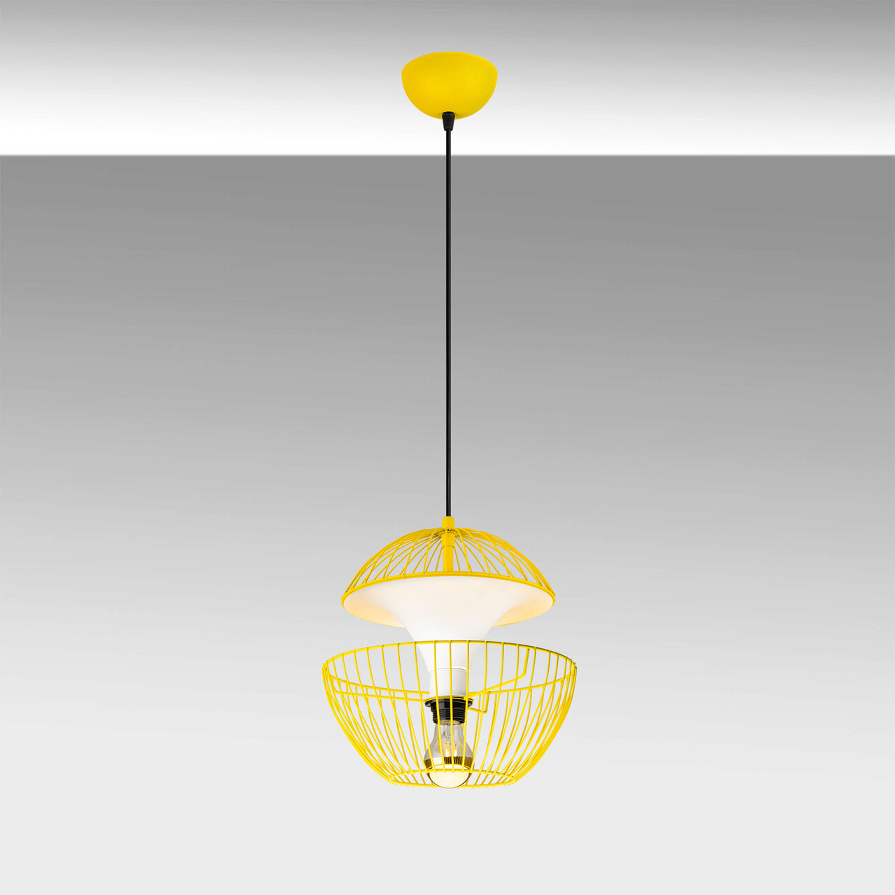 Lustra, Fulgor, 942FLG1255, Metal, Galben - 2 | YEO