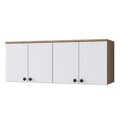 Dulap multifunctional, Rani, BA120, 120x46.8x42.5 cm, PAL, Nuc/Alb