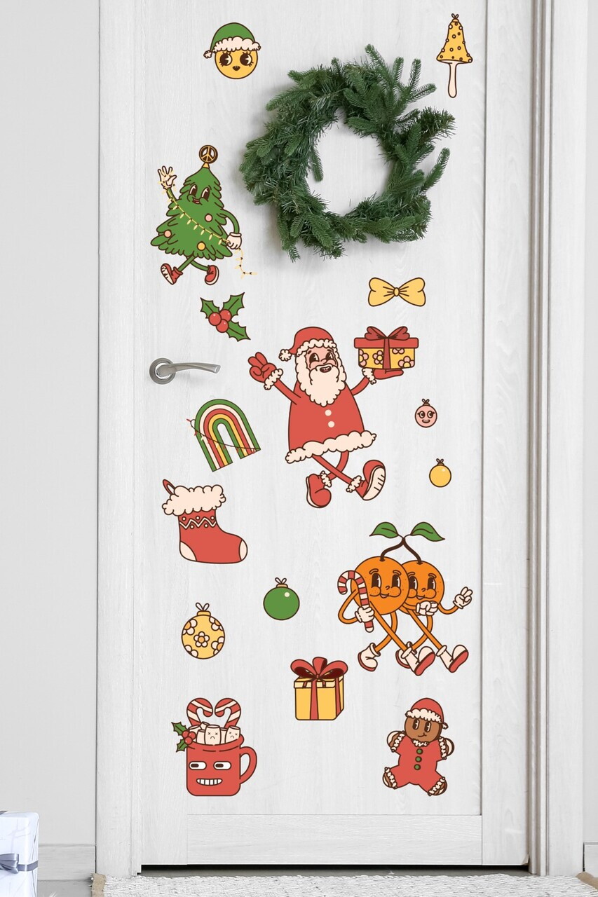 Sticker decorativ, 309004, 30 x 50 cm, Multicolor — imaginea 4
