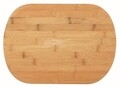 Tocator din bambus Panda Oval, Ambition, 35x25 cm