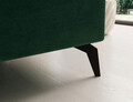 Coltar extensibil stanga 4 locuri ELTAP, Sol-18, Solange, 292x196x84 cm, lemn/poliester, verde inchis