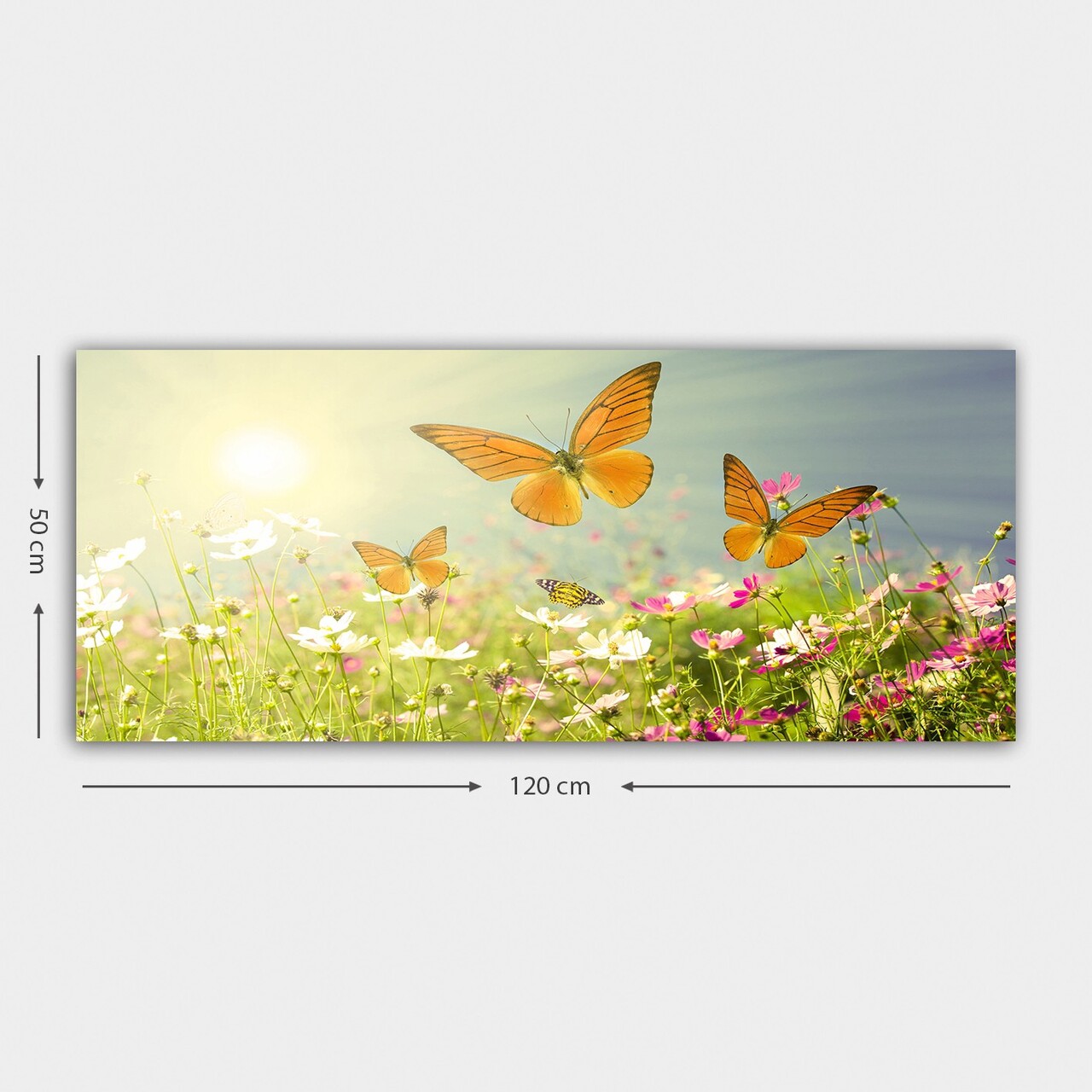 Tablou decorativ, YTY725636_50120, Cadru: 100% LEMN (grosime: 3 cm), Multicolor - view 3