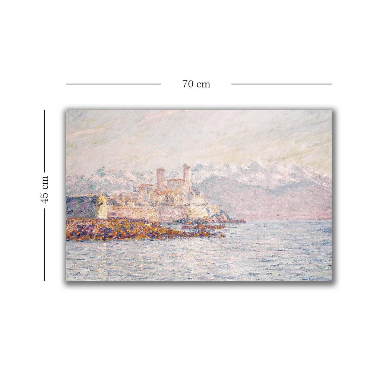 Tablou decorativ, 4570MONET026, Lemn, Multicolor - view 3