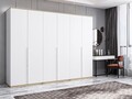 Dulap pentru haine, Minerva, Kale Line, Alb